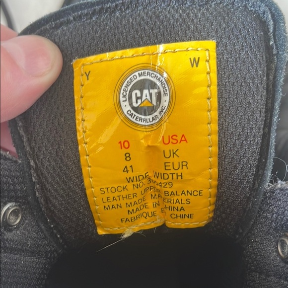 Catapillar Leather Men's Boots - Picture 8 of 8